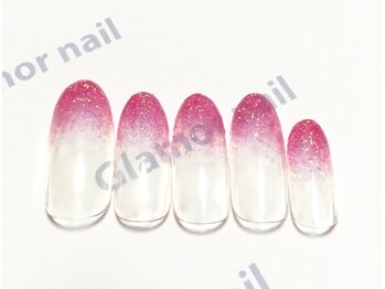 グラマーネイル(Glamor nail)/☆ラメグラデーション☆