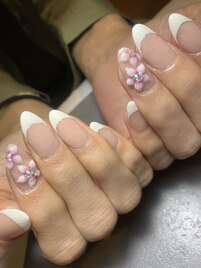 ～３Dお花ネイル～