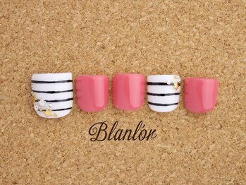 ネイルサロン ブランロール 三軒茶屋店(Blanl'or)/Foot ボーダー