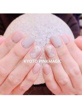 ピンクマジック(PINKMAGIC)/アーガイルネイル