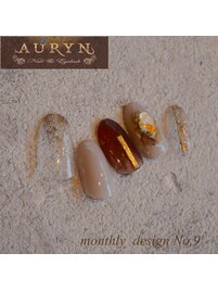 10月限定monthly  design No,9