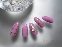 ネイル ドゥ 岡山駅前店(Nail Doux)/ニュアンスピンクネイル