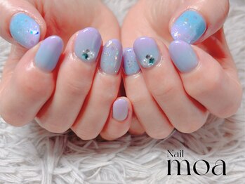 モア(moa)/あじさい グラデ 青 紫