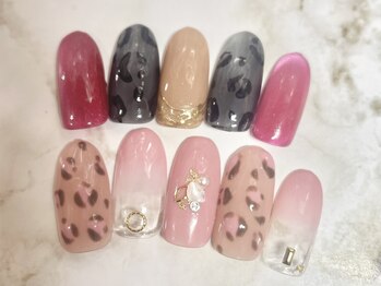 レオパード柄デザイン