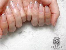 ネイルサロン エアフォルク 銀座(Erfolg)/大人気ガラスフレンチ◎