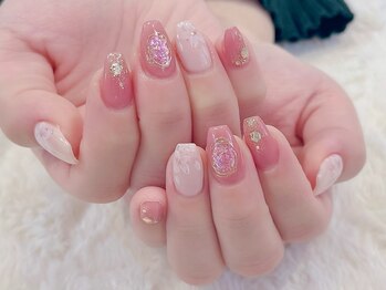 ラルネイル 大宮(Lull. nail)/#フラワーネイル