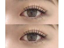 ニーヨンアイラッシュ(24eyelash)の雰囲気（L・LC・LD などたくさんのカールや長さをご用意しております）