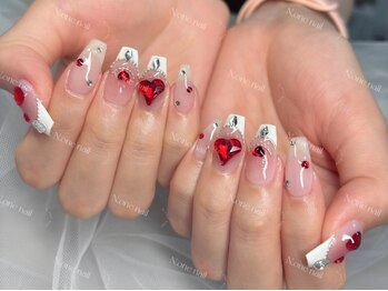 エヌワンネイル(N.one nail)の写真/話題のパーツも種類豊富◎海外輸入のパーツ、ストーン多数♪オシャレな指先で気分もUPすること間違いなし！