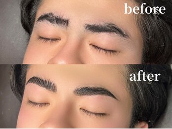 エムズアイブロウ 大阪京橋店(M’sアイブロウ)/メンズハリウッドブロウリフト