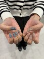 ディー ネイル アイラッシュ ヤバ(DEE nail×eyelash yaba)&nbsp;マイヤーリボンかわいい！チェックも好き
