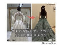ジェミーサン(Gemmy Sun)の雰囲気(3ヶ月集中で叶える奇跡の2サイズダウン)