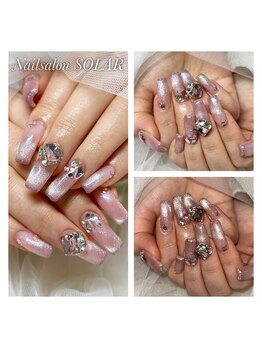 ピンク☆キラキラビジュー