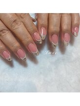 ネイルサロンリュクス (nailsalon Luxe)/ガラスフレンチ