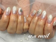 エーエスネイル(a.s nail)の雰囲気(マグネットを使ったデザインが人気です☆)