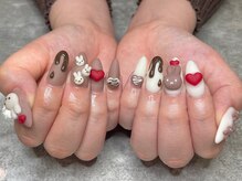 エム ネイル 本店(M Nail)/★バレンタインキャラネイル★