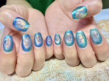 ティーエス ネイル ガーデン(T.S Nail Garden)/バブルネイル