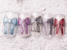 韓国手描きリボン10500yen