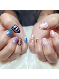 お客様お持込みデザインアート☆