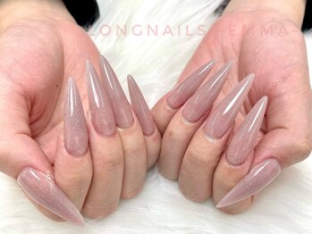 ロングネイルズ エマ(LongNails-Emma)/アクリルスカルプワンカラー