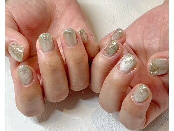 ラヴィネイル(La Vie Nail)/大人マグネット/桜ネイル/ミラー