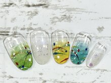 ビービーネイル(BB)/7月定額ネイル