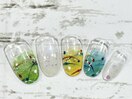 7月定額ネイル