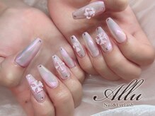 アリュー(Allu)/オーロラorミラーネイル ￥6200