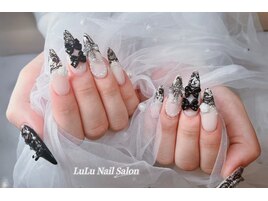 レースフレンチネイル