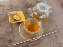 施術中は、眠気不可避！施術後にハーブティーで心までととのう☆