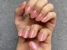 オーロラピンクネイル