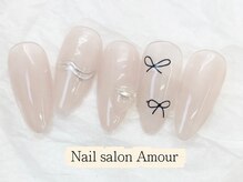 アムールユシマテン 上野湯島店(Amour)/キラキラ春夏ネイルコース¥6980