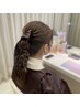 【ヘアセット+ラメワックス】推し活やライブにピッタリ◎20分