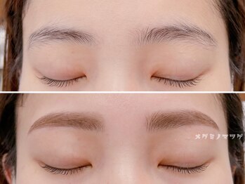 メグミノマツゲ/パリジェンヌ＋アイブロウ