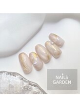 ネイルズガーデン(NAILS GARDEN)/上品ネイル