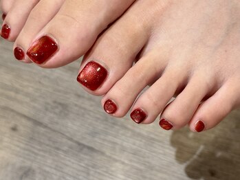 ファン ネイルサロン スクール(Fun)/フットマグネットネイル