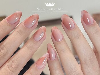 ニコ 銀座本店(Niko)/クリスマス/冬ネイル/ツイード