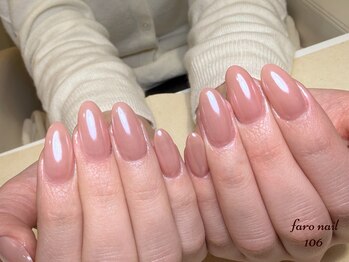 ファーロネイル(faro nail)/マオジェルワンカラー＋ミラー