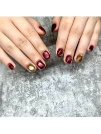 /ハロウィンネイル/秋ネイル