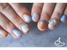 他店オフ無料★【フルアートで指先の抜け感◎】定額ニュアンスネイル¥9,400→