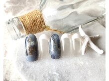 ネイルアンドアイラッシュ ブレス エスパル山形本店(BLESS)/大理石ネイル