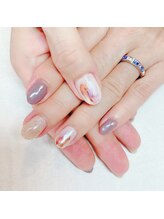 アンフィルルーム(unfil room)/水彩ネイル