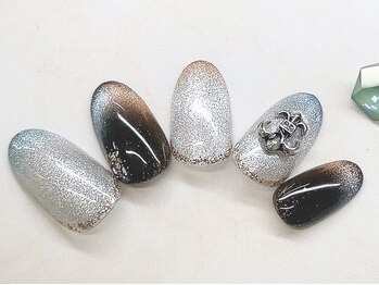 アルセア 上野御徒町店(Alcea)/マグネットネイル クール