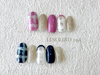 リノリコネイル 元住吉(Lino Liko nail)/9月☆8500円定額デザイン