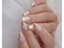 ネイルハウス(Nail house)/マグネット＆ミラーグラデ