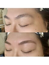 シャトン ブラン(chaton blanc)/黄金比眉毛Wax(メイク付き)