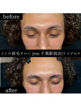 ユー 千葉駅前店(you)/メンズ眉毛/メンズ眉/千葉駅