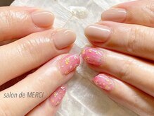 サロン ド メルシー(Salon de MERCI)/シースルーピンク☆