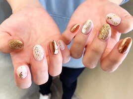 キラキラアートネイル☆