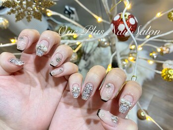 ワン プラス(ONE PLUS)/ツイードネイル