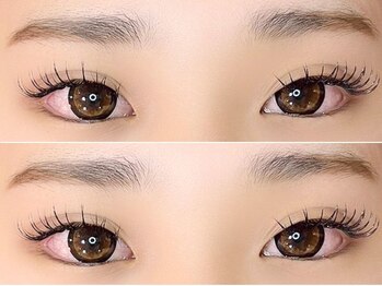 ラ ブレス なんばスカイオ(LaBless)/人気ブラウンフラットラッシュ★